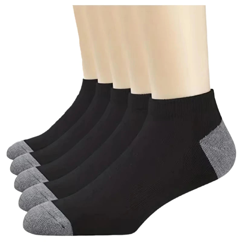 10/5/3MEN'S Mid-calf Socks Cotton Socks for All Seasons, Solid Colour and Versatile Econic Blanks