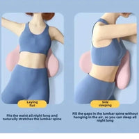 Special Lumbar Support Cushion Sleep Lumbar Pillow Ergonomic Soft Comfortable Memory Cotton Bed Lumbar Protrusion Back Support Econic Blanks