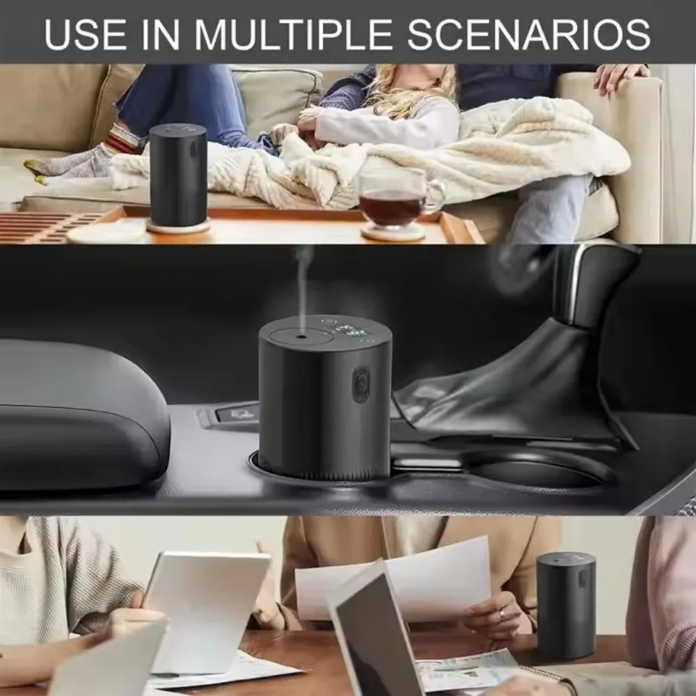 Portable Essential Oil Diffuser Smell Distributor Electric Smell For Home Office Car Air Freshener Rechargeable Scent Diffusers Quick Pick Grocers