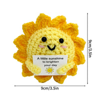 Crochet Positive Energy Doll Pocket Hug Mother's Day Gifts 2026 Handmade Knitted Ornament Handmade Crochet Doll Graduation Gifts Quick Pick Grocers