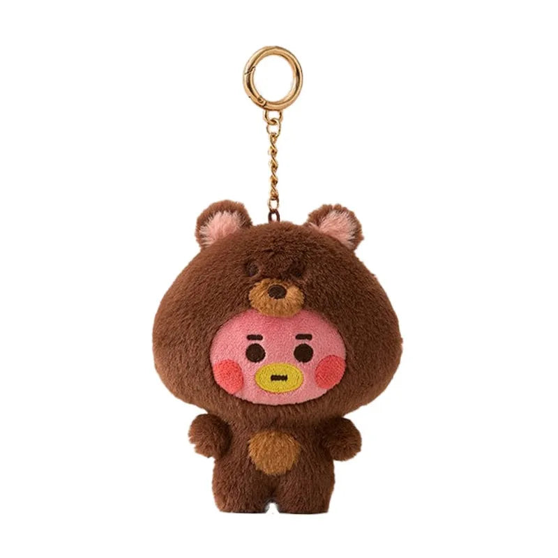 BT21 Koya Shooky Chimmy Cooky mang tata cute and creative kawaii plush keychains and bag charms, adorable doll gifts wholesale Quick Pick Grocers