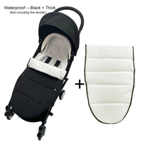 Universaln Stroller Footmuff Compatible with all YOYO Strollers and Bugaboo strollers - Windproof, Waterproof & Thermal Warm Purest Peak