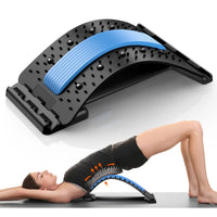 Back Stretcher for Back Pain Relief, Multi-Level Back Cracker Board, Lower and Upper Back Support for Herniated Disc Econic Blanks