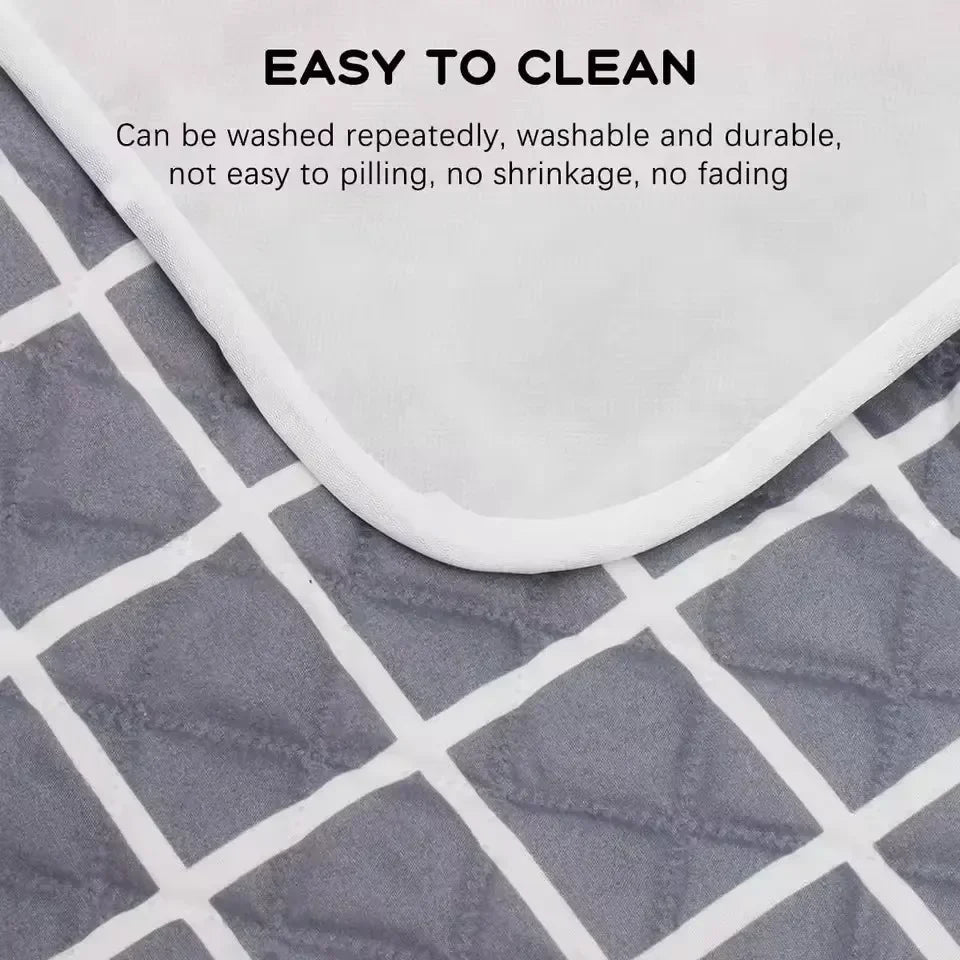 Washable Incontinence Bed Pad Reusable Changing Pad Sheet Urine Mat Nappy Diaper Mattress Protector Waterproof Cover Kids Adult Quick Pick Grocers