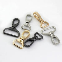 1piece Metal Carabiner Snap Hook Trigger Lobster Clasp Clip Swivel Spring Gate Leather Craft Pet Leash Bag Strap Belt Webbing Quick Pick Grocers