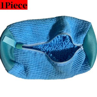 1/2/4PCS Shoe Washing Machine Bag with Liquid Shoe Brush Set Durable Laundry Shoe Bag and Soft Bristle Clean Brush for All Shoes Econic Blanks