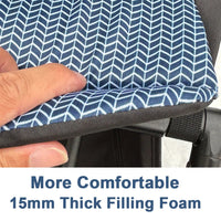 MomTan Stroller Replacement Colth Set For YOYO ,YOYO+ ,YOYO2 Strollers , Waterproof Double Lay 1:1 Original Fabric Purest Peak