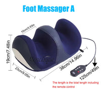 Extra Big Electric Foot Massager Hot Compress Shiatsu Kneading Leg Roller Kneading Calf Deep Relieve Fatigue Relaxation Muscle Purest Peak