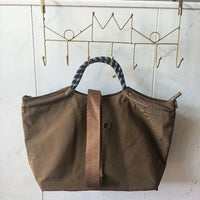 2026 Fashion Simple Letter Canvas Bag, Commuter Handbag, Large Capacity Handbag, Women's Bag Quick Pick Grocers