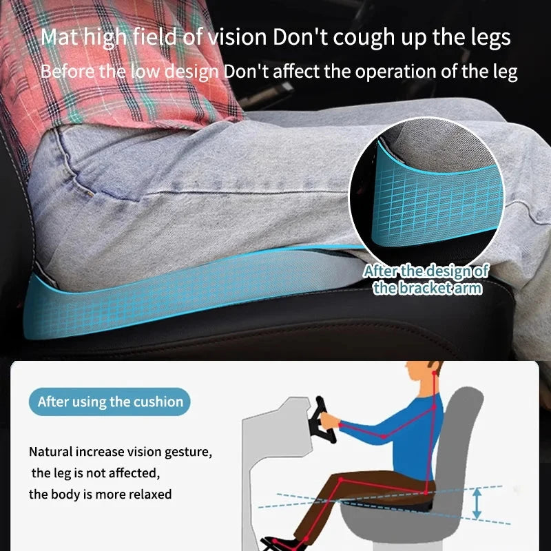 Cushion Non Slip Orthopedic Memory Foam Prostate Cushion for Tailbone Sciaticaback Pain Relief Comfort Chair Car Seat Econic Blanks