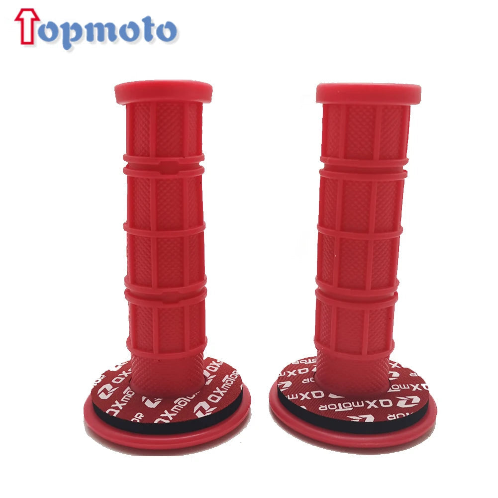 22mm 24mm Motorcycles Grip Dirt Bike Grips 7/8" Rubber Biker Scooter Handle Grip For Handlebar Mx Pillow Top Throttle 22mm Bar Quick Pick Grocers