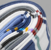 Men's Pure Cotton Socks Spring Striped Casual Socks Men's Anti-odor Antibacterial Business Socks High Quality Sports Sock Meias Quick Pick Grocers