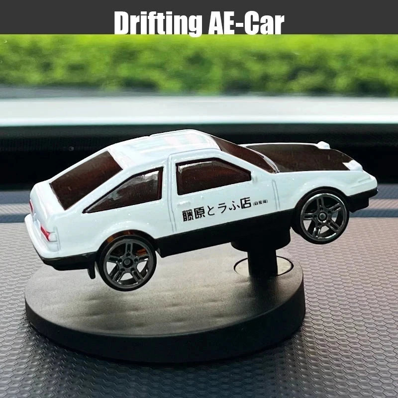 Drift Car Dashboard Toy Model – Swing Turning Sports Car Ornament, Fun Dashboard Decoration for Men & Car Interior Accessories Econic Blanks