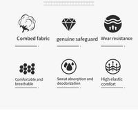 Men's Pure Cotton Socks Spring Striped Casual Socks Men's Anti-odor Antibacterial Business Socks High Quality Sports Sock Meias Quick Pick Grocers