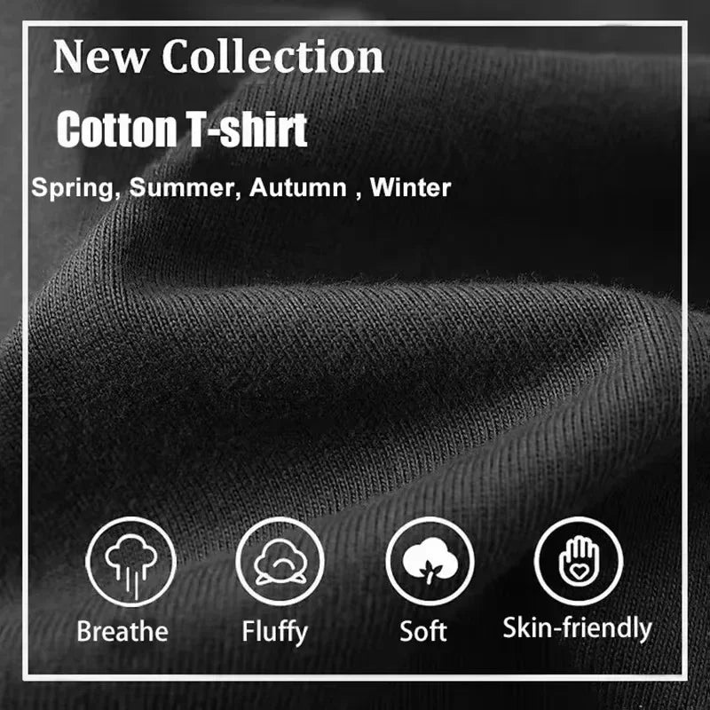 Domo Kun Funny Meme T Shirts Men's Women Clothes Classic Cotton Casual Tee Shirts Short Sleeve Summer T-shirt Tops Streetwear Quick Pick Grocers