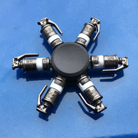 Creativity Hand Spinner Gun Zinc Alloy Metal Fidget King of Glory Weapon Series Kids Stress Relief Funny Toys Econic Blanks