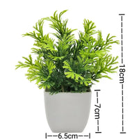 1pc Artificial Plants with Plastics Pots Perfect Greenery for Home DecorationsOffice Desk Living Room and Bedroom Decoration Econic Blanks