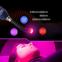 Portable Red Light Infrared Therapy Device Sore Canker Lip Therapy Handheld Removable Oral Physiotherapy Wand Health Pain Relief Quick Pick Grocers