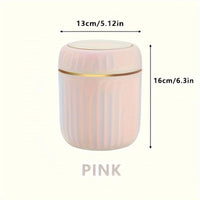 Mini Desktop Trash Can with Lid Garbage Waste Bin Organizer Bedroom Office Desk Storage Box Made Durable Plastic Home Supplies Econic Blanks