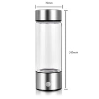 Hydrogen-Rich Water Cup Portable Electric Hydrogen Rich Water Generator Bottle Titanium Quality Filter Healthcare Water Cup USB Quick Pick Grocers