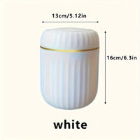 Mini Desktop Trash Can with Lid Garbage Waste Bin Organizer Bedroom Office Desk Storage Box Made Durable Plastic Home Supplies Econic Blanks