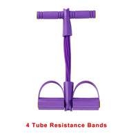 4-Level Resistance Band Tensioner with Non-Slip Handles - Home Fitness Equipment for Abdominal Muscle Training Yoga Abdominal Quick Pick Grocers