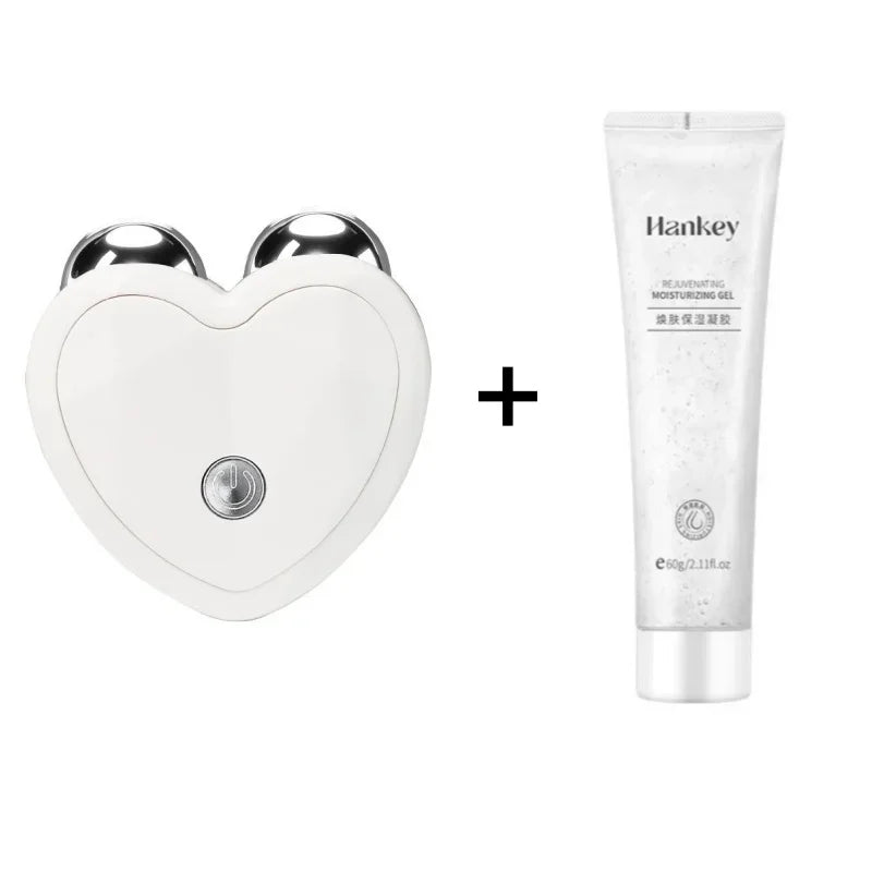 NEW Micro Current Beauty Device Mini Portable Face Lifting Roller Slimming Massager EMS Delicate Contour Firming Facial Care Quick Pick Grocers