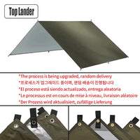 4x4m 5x3m 4x3m 3x3m Ultralight Waterproof Tarp Tent Large Camping Awning Sun Shelter Garden Canopy Outdoor Beach Shade Hiking Econic Blanks