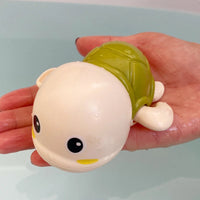 Baby Bath Toys Bathing Cute Swimming Turtle Whale Pool Beach Classic Chain Clockwork Water Toy For Kids Water Playing Toys Econic Blanks