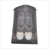 5pcs/set Shoe Storage Bag With Thickened Non-woven Fabric Strap Mouth Large Capacity Travel Waterproof Shoe Bag Moistureproof Econic Blanks