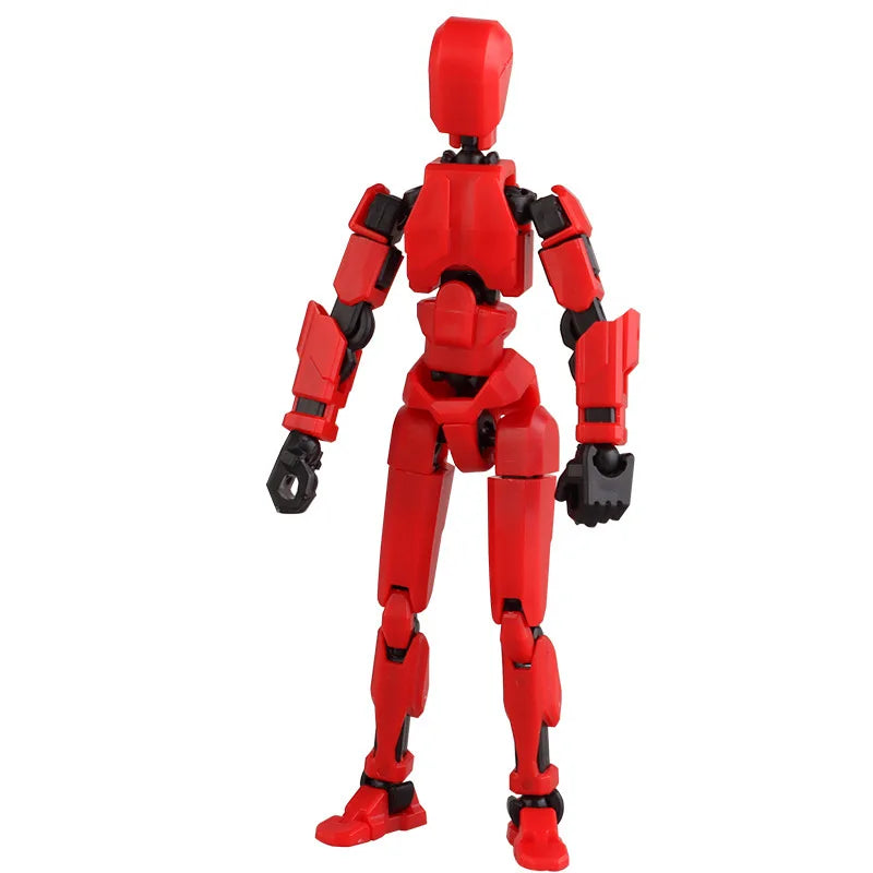 Multi-Jointed Movable Shapeshift Robot 3D Printed Mannequin Dummy 13 Action Figures Toys Kids Adults Parent-children Games gifts Quick Pick Grocers