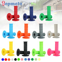 22mm 24mm Motorcycles Grip Dirt Bike Grips 7/8" Rubber Biker Scooter Handle Grip For Handlebar Mx Pillow Top Throttle 22mm Bar Quick Pick Grocers