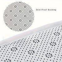 Long hair absorbent bathroom mat furry shower room foot wiping mat toilet non-slip mat entrance mat Econic Blanks