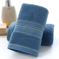 All-cotton Class A Thickened Absorbent Jacquard Polyester-cotton Skin-friendly Face Towel Bath Pure Cotton Towel Adult Towel Econic Blanks