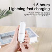 Foldable Small Fan Portable and high-power Hand Held Portable Mini Fan Rechargeable Hand USB Charge Fan Quick Pick Grocers