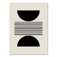 Geometric Leaf Rainbow Abstract Boho Canvas Prints Bohemia Line Poster Nordic Room Wall Aesthetics Art Painting For Home Decor Quick Pick Grocers