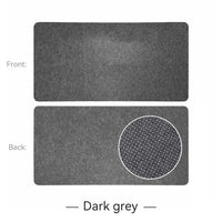 Large Size Wool Felt Mouse Pad Office Computer Desk Protector Mat Table Laptop Cushion Non-slip Gaming Accessories Keyboard Mat Quick Pick Grocers