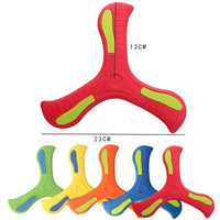 Children Outdoor Sport Flying Disc Soft EVA Touching Boomerang Return Dart Hand Throw Spinner Parent-Child Interactive Game Toys Econic Blanks