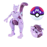 Figure Pokemon Pokeball transform Pikachu Charizard Venusaur Blastoise Mewtwo Gyarados Solgaleo Lunala Eevee poke ball toy gift Quick Pick Grocers