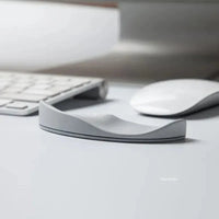Ergonomic Mouse Pad Wrist Pad Silicon Gel Non-slip Streamline Wrist Rest Support Mat Computer Mousepad for Office Gaming PC Econic Blanks