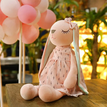 35cm Cute Bunny Plush Toy – Soothing Sleeping Rabbit Doll for Kids Econic Blanks