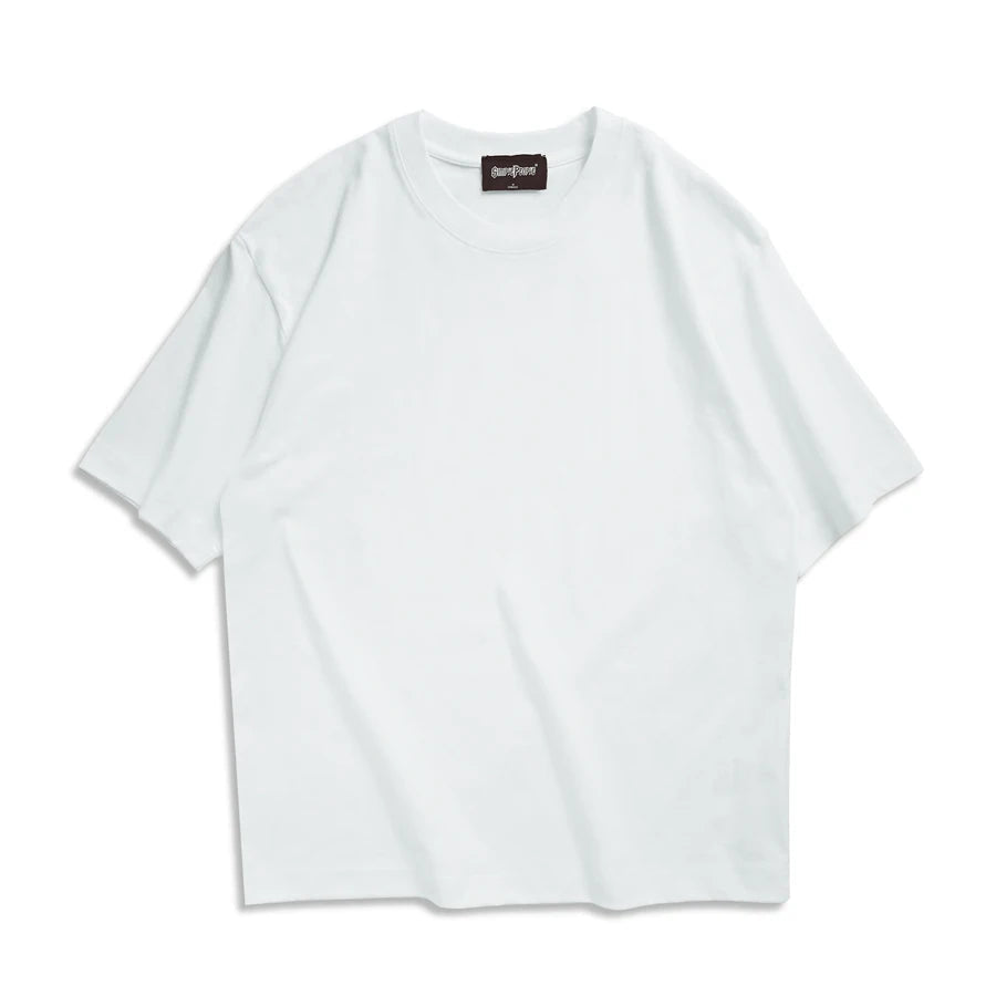 WAVLATII Oversized Summer T shirts for Women Men Brown Casual Female Korean Streetwear Tees Unisex Basic Solid Young Cool Tops Quick Pick Grocers