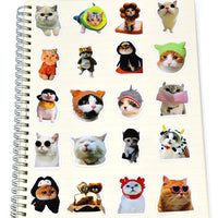 100/500/1000pcs Funny Cat Stickers Cartoon Cute Decals Toy Stationery Guitar Phone Bicycle Laptop Luggage Graffiti Kids Sticker Quick Pick Grocers