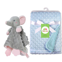 Personalized Newborn Baby Blanket with Name Custom Stroller Sleeping Dolls Animal Security Towel Gift Set for Baby Shower Gifts Purest Peak