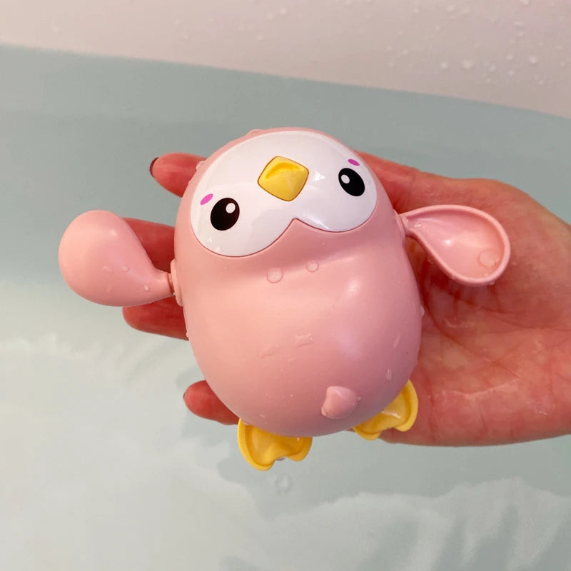Baby Bathing Toy Kids Cute Duck Penguin Egg Water Spray Sprinkler Bathroom Sprinkling Shower Swimming Water Toys For Kids Gift Econic Blanks