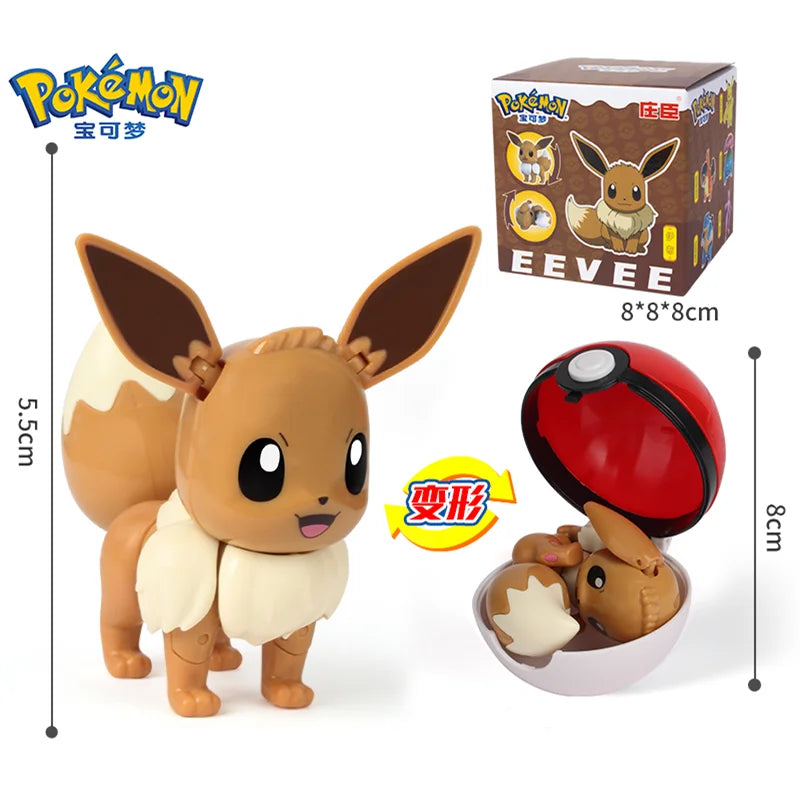 Pokemon Figures Toys Pocket Monsters Ball Model Pikachu Gengar Pokeball Dragonite Snorlax Pokeball Action Figures Toy Quick Pick Grocers