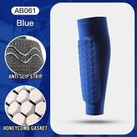 1Pcs Football Shin Guard Socks Sleeves with Foam,Calf Compression Sleeve Honeycomb Pads,Sports Legging & Soccer Equipment Quick Pick Grocers