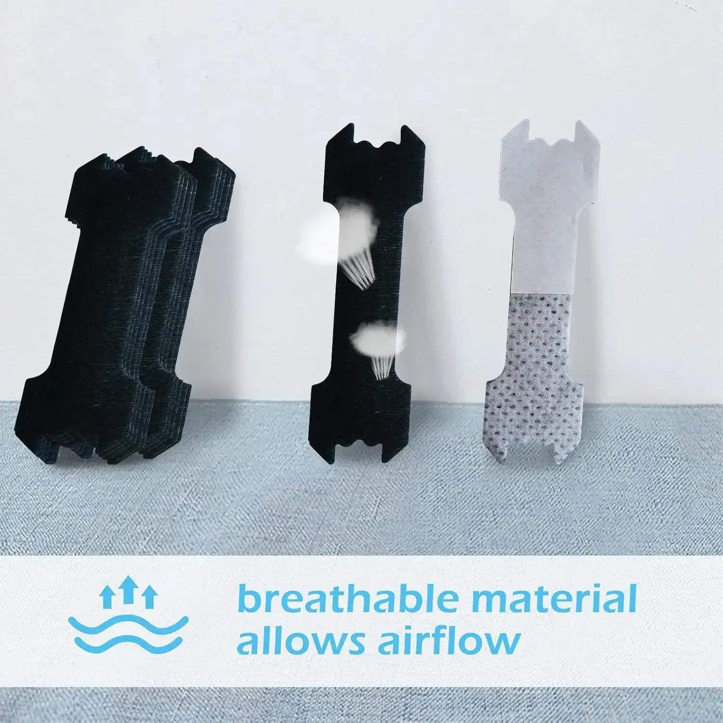 30/90/150PCS Enhanced Adhesion Sports Nasal Strips Breathable Comfortable Design Sleep Aid Non-Invasive Anti Snoring Nose Patch Quick Pick Grocers