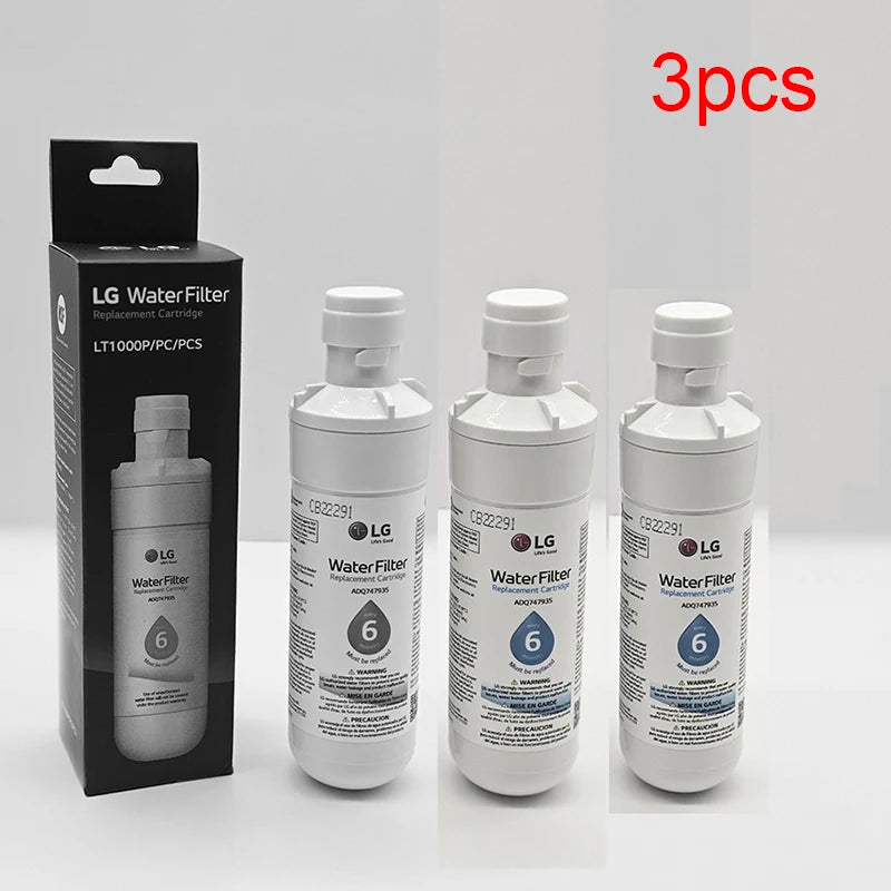 Refrigerator Water Filter accessories For LG LT1000P Compatible With ADQ74793501,ADQ74793502,MDJ64844601,AGF80300704,ADQ75795105 Quick Pick Grocers