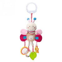 Newborn Baby Plush Stroller Toys Baby Rattles Mobiles Cartoon Animal Hanging Bell Educational Baby Toys 0-12 Months Speelgoed Purest Peak